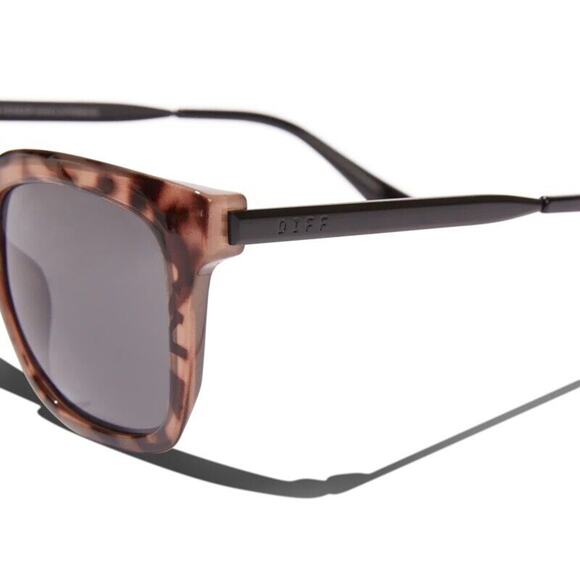 New! Diff Eyewear HAILEY - Dunmor Tortoise Brown Gradient Sunglasses - 100% Auth - Picture 5 of 7
